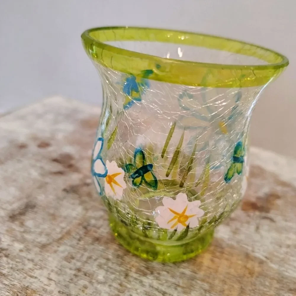 Rare Vintage Yankee Candle Holder Hummingbird